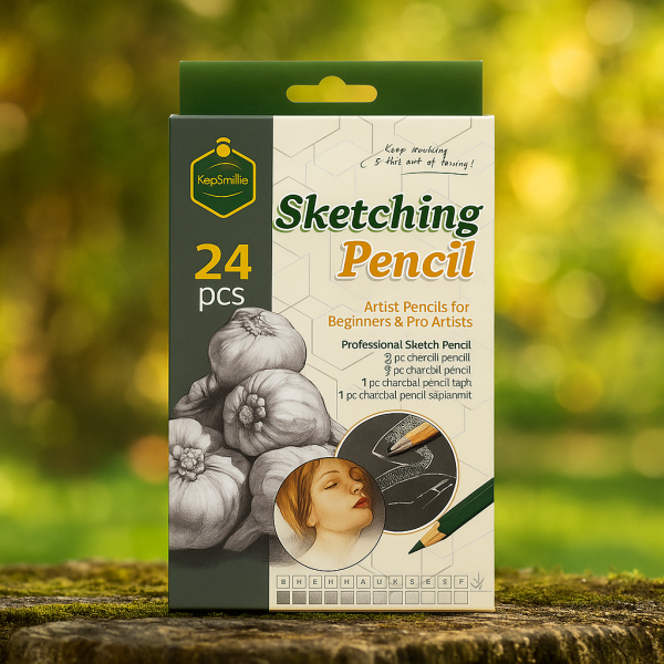 Keep Smiling Sketching Pencil 24pcs