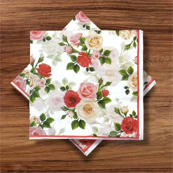 Deco Paper, Color Printed Napkins Dp: 203