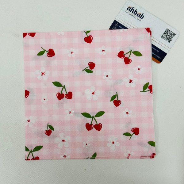 Deco Paper, Color Printed Napkins Dp: 198