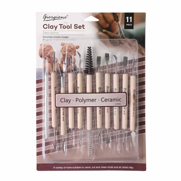 Giorgione Clay Tool Set 11pc G-Y0001