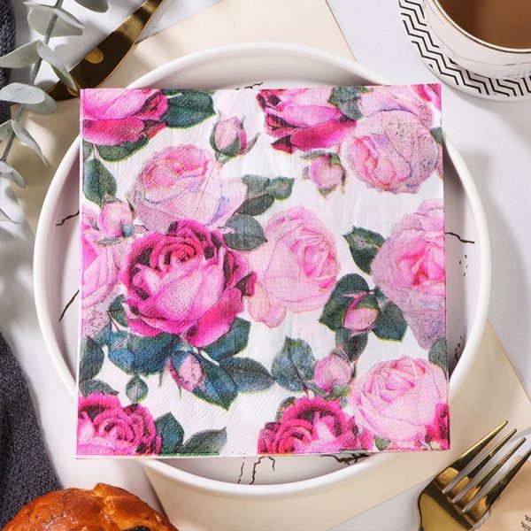 Deco Paper, Color Printed Napkins Dp: 260