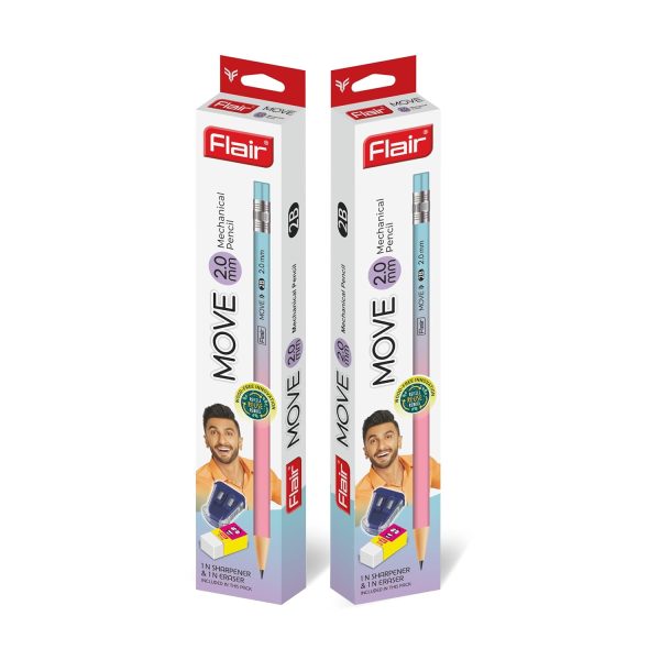 Flair MOVE Mechanical Pencil (2.0 mm, 2B) 1pes