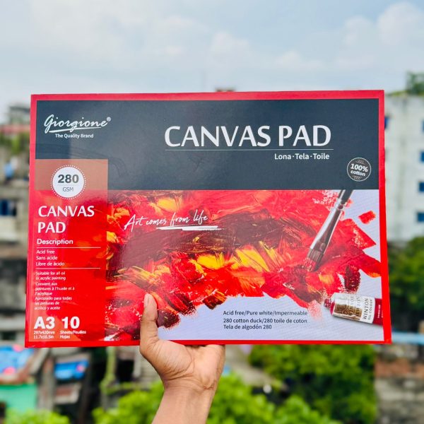 Giorgione Canvas Pad 280gsm G-CA10-A3