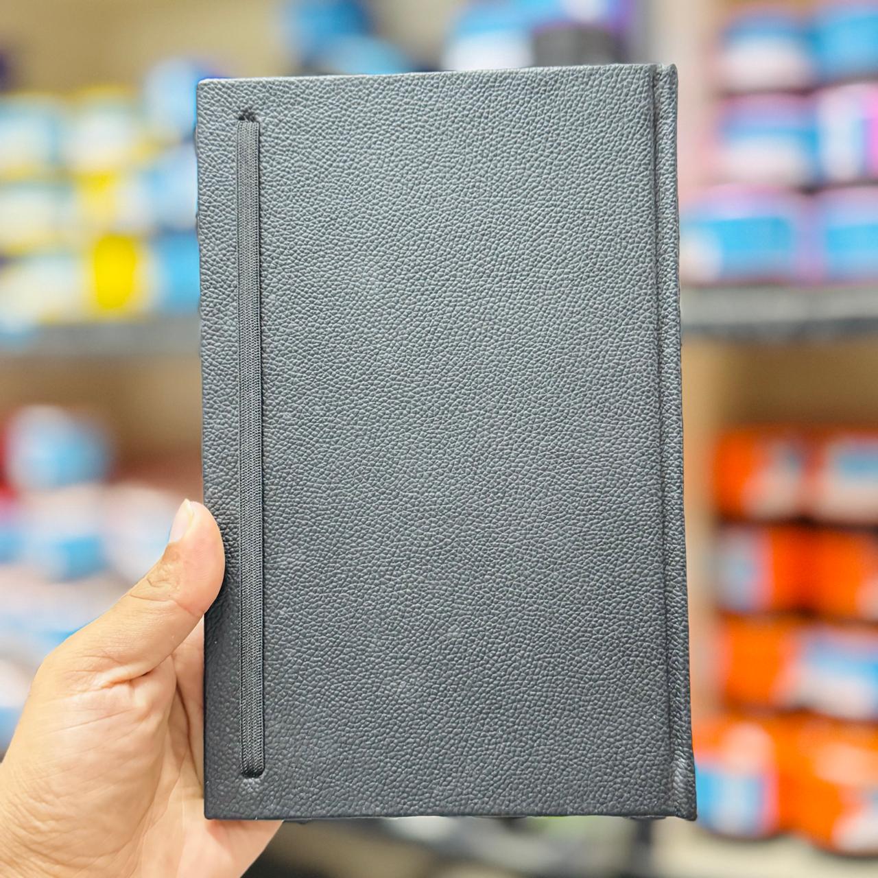 CIK6gkGBxthizdYHz2M.jpg Ahbab Black Leather Pad A5 - Image 1