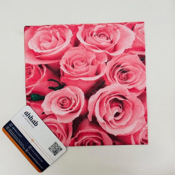 Deco Paper, Color Printed Napkins Dp: 195