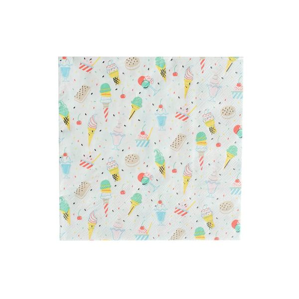 Deco Paper, Color Printed Napkins Dp: 171