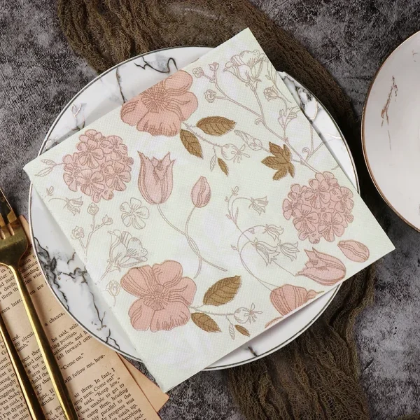 Deco Paper, Color Printed Napkins Dp: 263