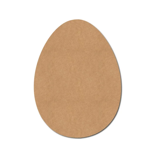Egg Shape MDF Board 8 inch