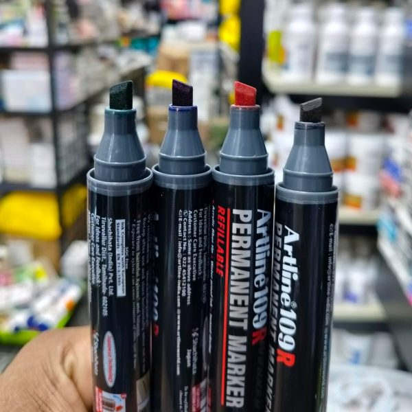 Artline Calligraphy Permanent Marker Flat