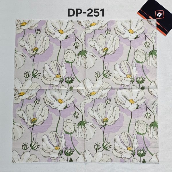 Deco Paper, Color Printed Napkins Dp: 251