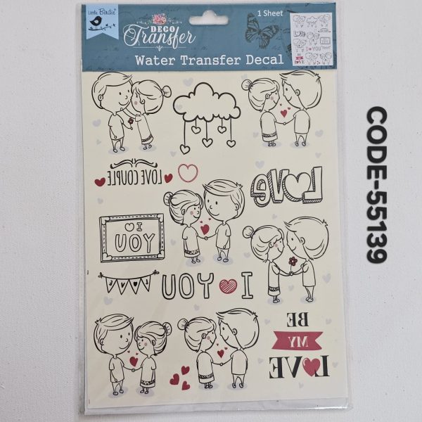 Water Transfer Decal Code - 55139