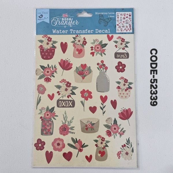 Water Transfer Decal Code - 52339