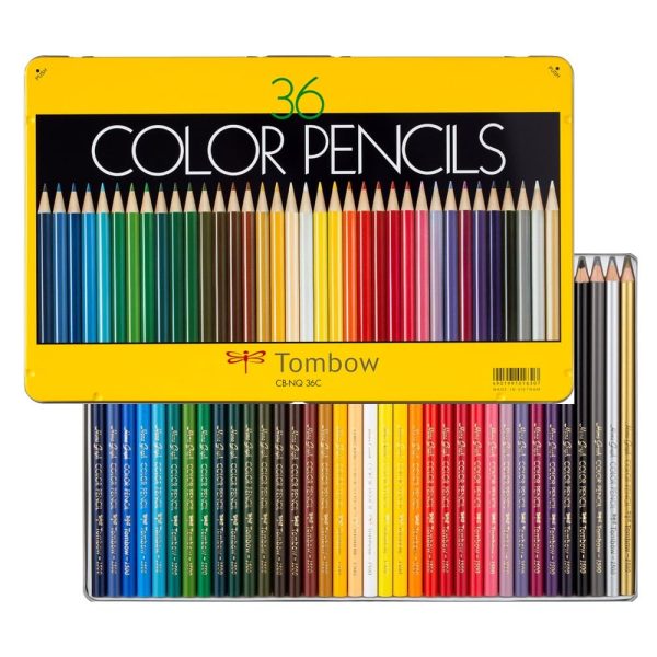 Tombow 1500 Series Color Pencils 36 Colors