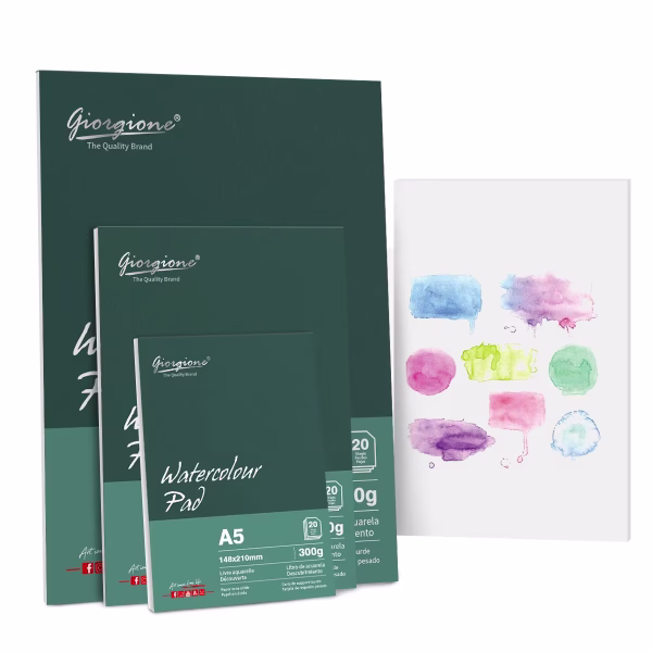Giorgione Watercolour Pad 300GSM G-WB20-A5