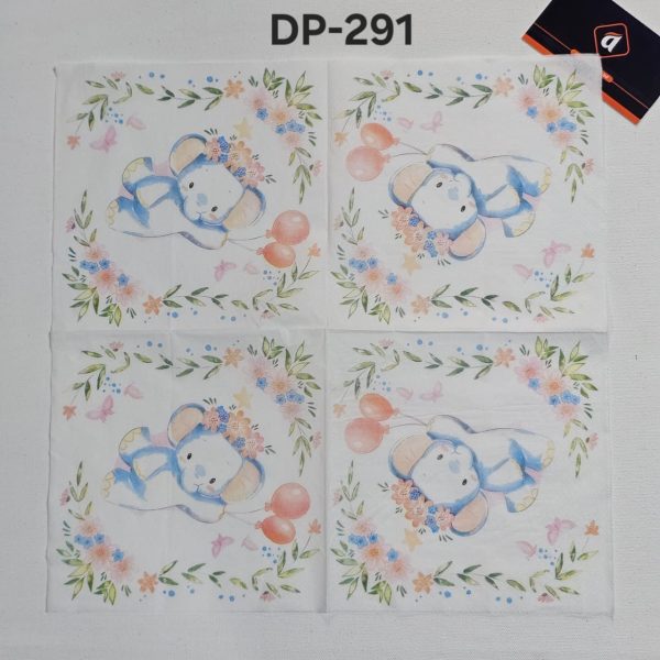 Deco Paper, Color Printed Napkins Dp: 291