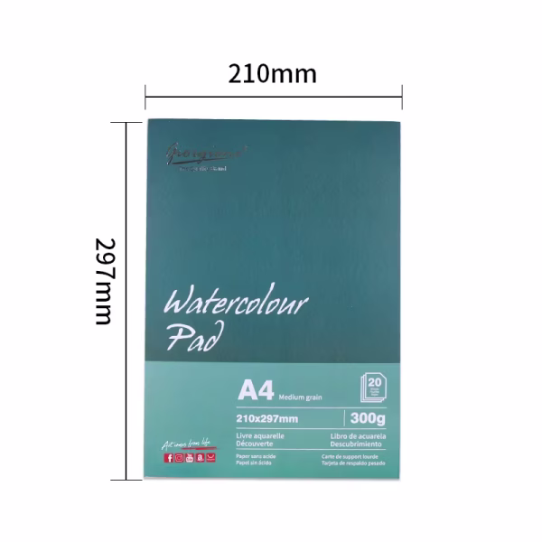 Giorgione Watercolour Pad 300GSM G-WB20-A4