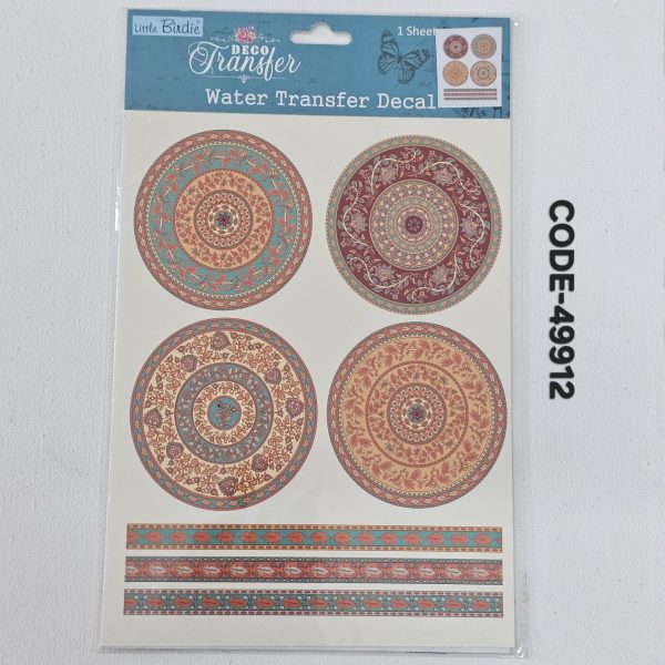 Water Transfer Decal Code - 49912