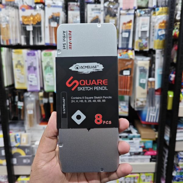 Acmeliae 8pcs pencil set Leads: 2H,H,HB,B,2B,4B,6B,8B lead