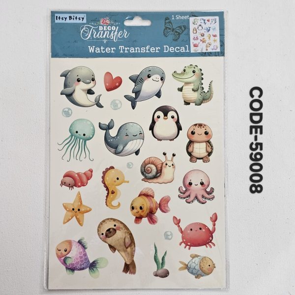 Water Transfer Decal Code - 59008