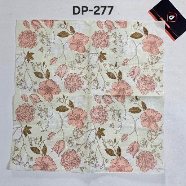 Deco Paper, Color Printed Napkins Dp: 277