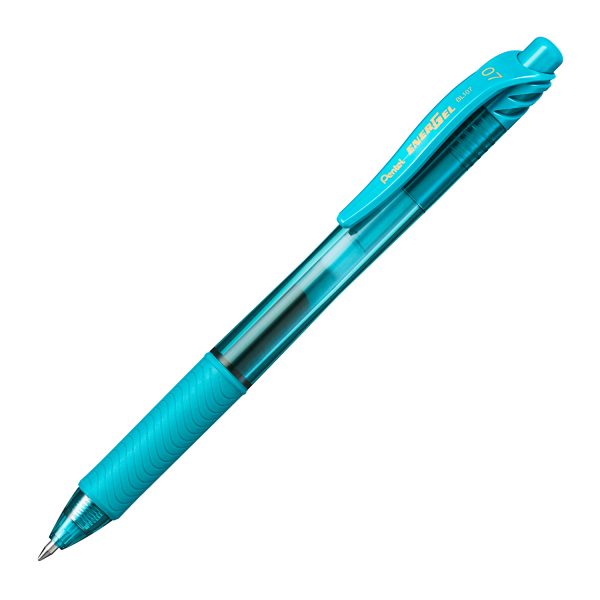 Pentel Energel Gel Pen Turquoise bule Ink (0.7mm) - 1 Pcs