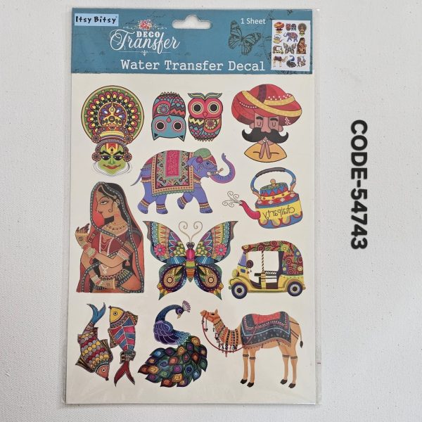 Water Transfer Decal Code - 54743