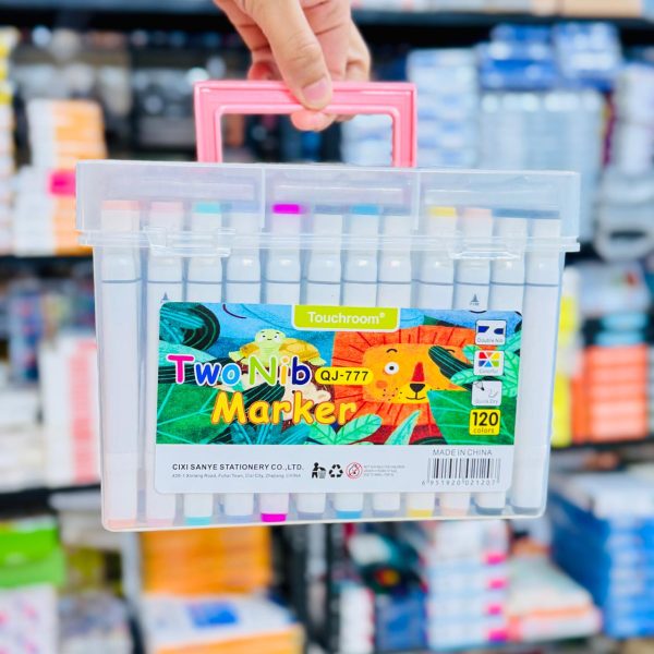 Dual Tip Art Marker Set 120pc