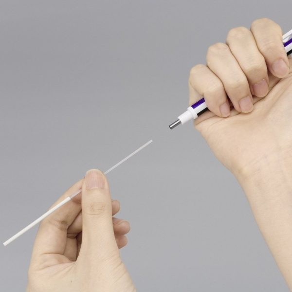 ombow 4003198501218 2.3 mm Round Tip Mono Zero Eraser Refill - Pack of 2, White