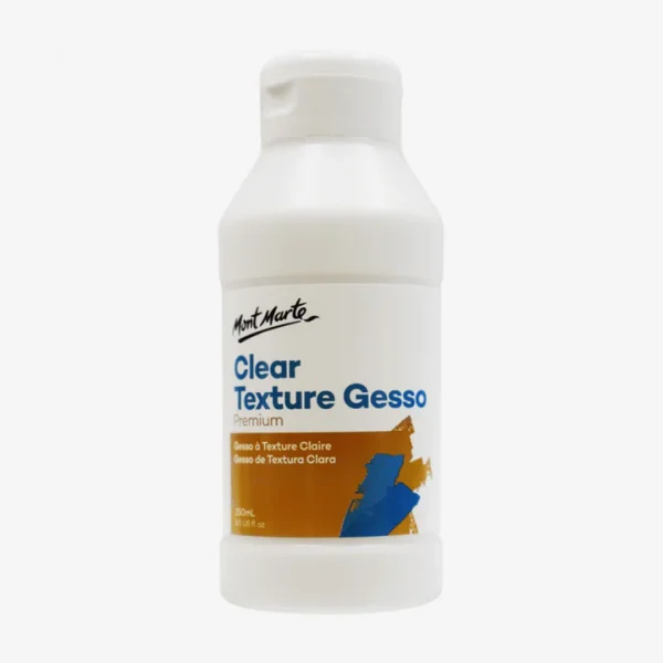 Mont Marte Clear Texture Gesso 250ml