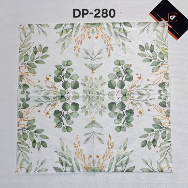 Deco Paper, Color Printed Napkins Dp: 280