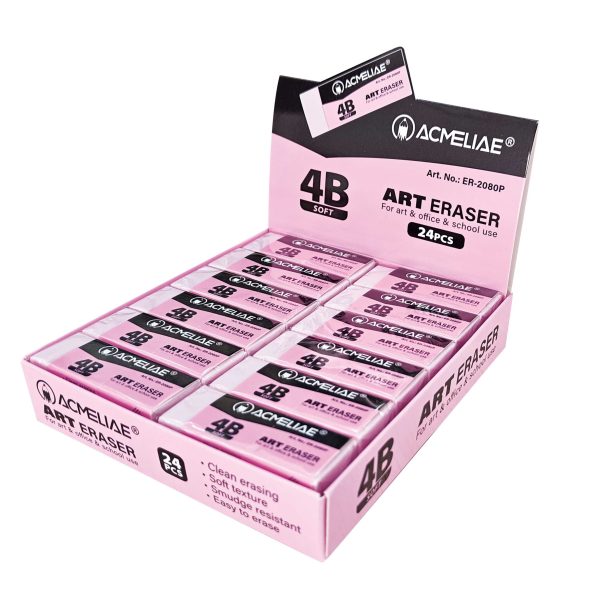 Acmeliae 4B Soft ERASER 1pes
