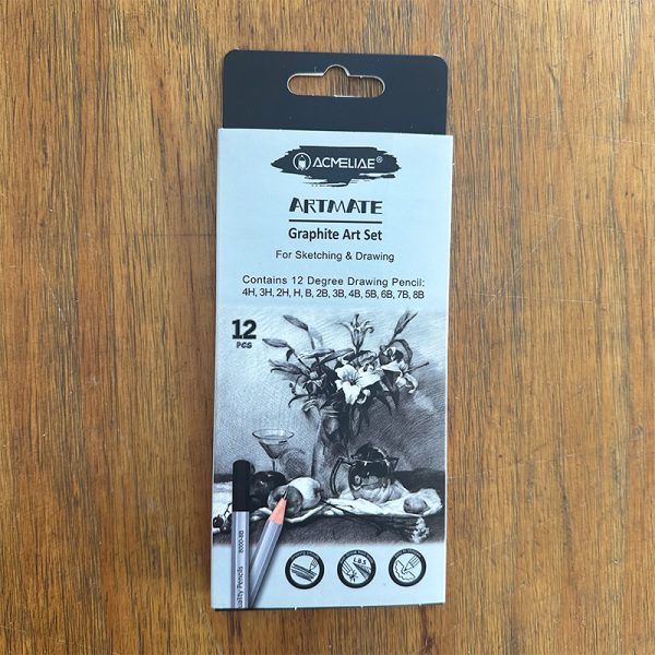 Acmeliae Artmate Graphite Art Set 12pc