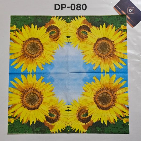 Deco Paper, Color Printed Napkins Dp: 80
