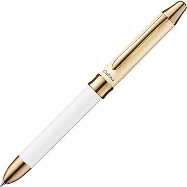 Pentel Multifunctional Ballpoint Pen  Mechanical Pencil 0.5mm Cielina [White] (Japan Import)