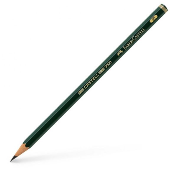 6B Faber-Castell 9000 Graphite Pencil Lead [1pes]