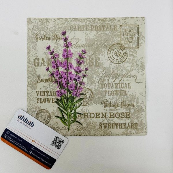 Deco Paper, Color Printed Napkins Dp: 207