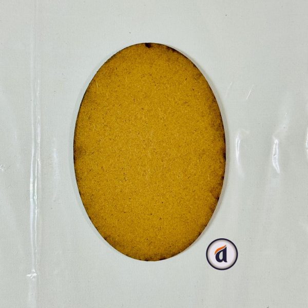 Egg Shape MDF Board 6 inch