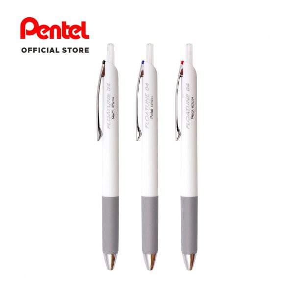 Pentel Floatune  Retractable Ballpoint Pen - 0.4 Mm BLACK 1PES