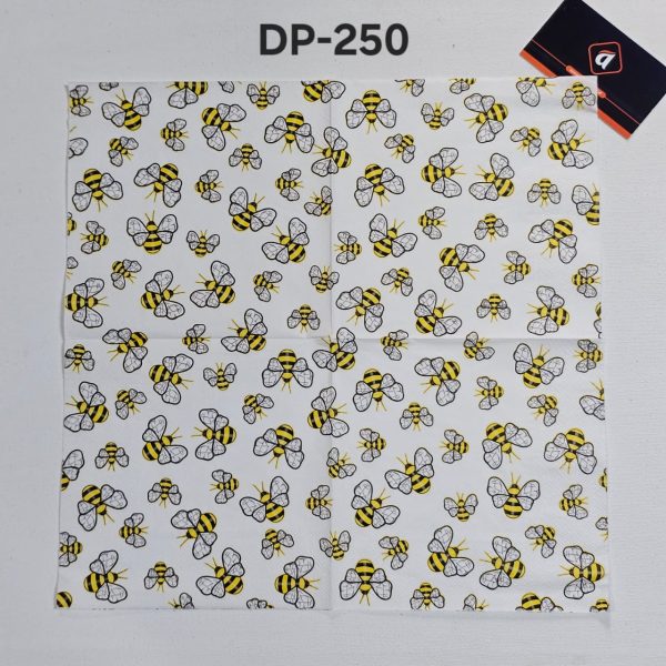 Deco Paper, Color Printed Napkins Dp: 250