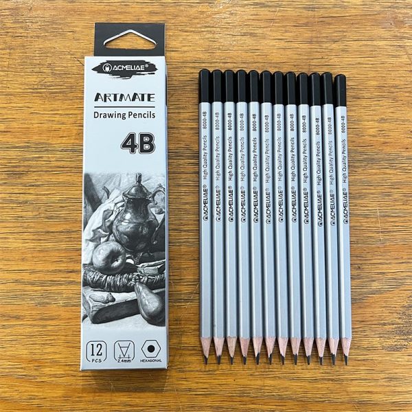 Acmelia drawing pencil 4B 1pes