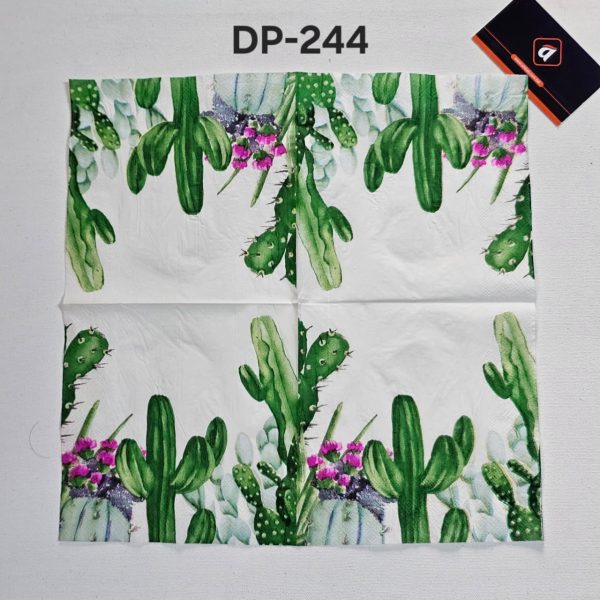 Deco Paper, Color Printed Napkins Dp: 244