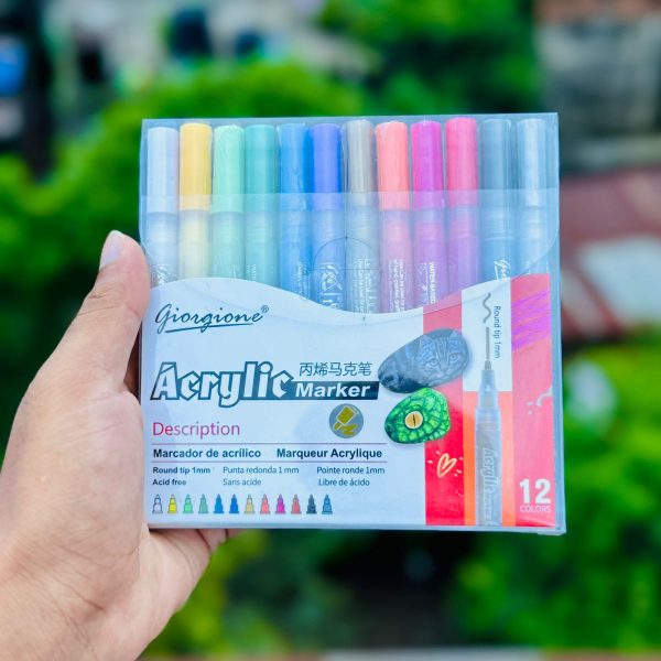 Giorgione Acrylic Marker 12pc NK1105-12