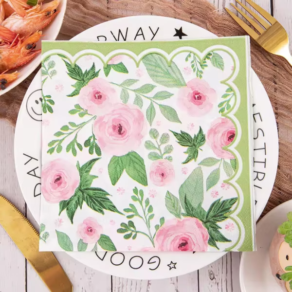 Deco Paper, Color Printed Napkins Dp: 247