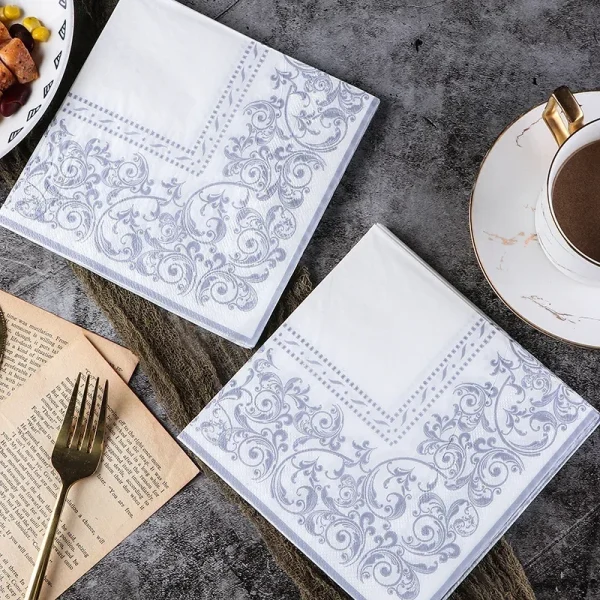 Deco Paper, Color Printed Napkins Dp: 246