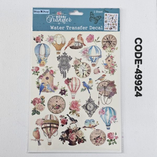 Water Transfer Decal Code - 49924