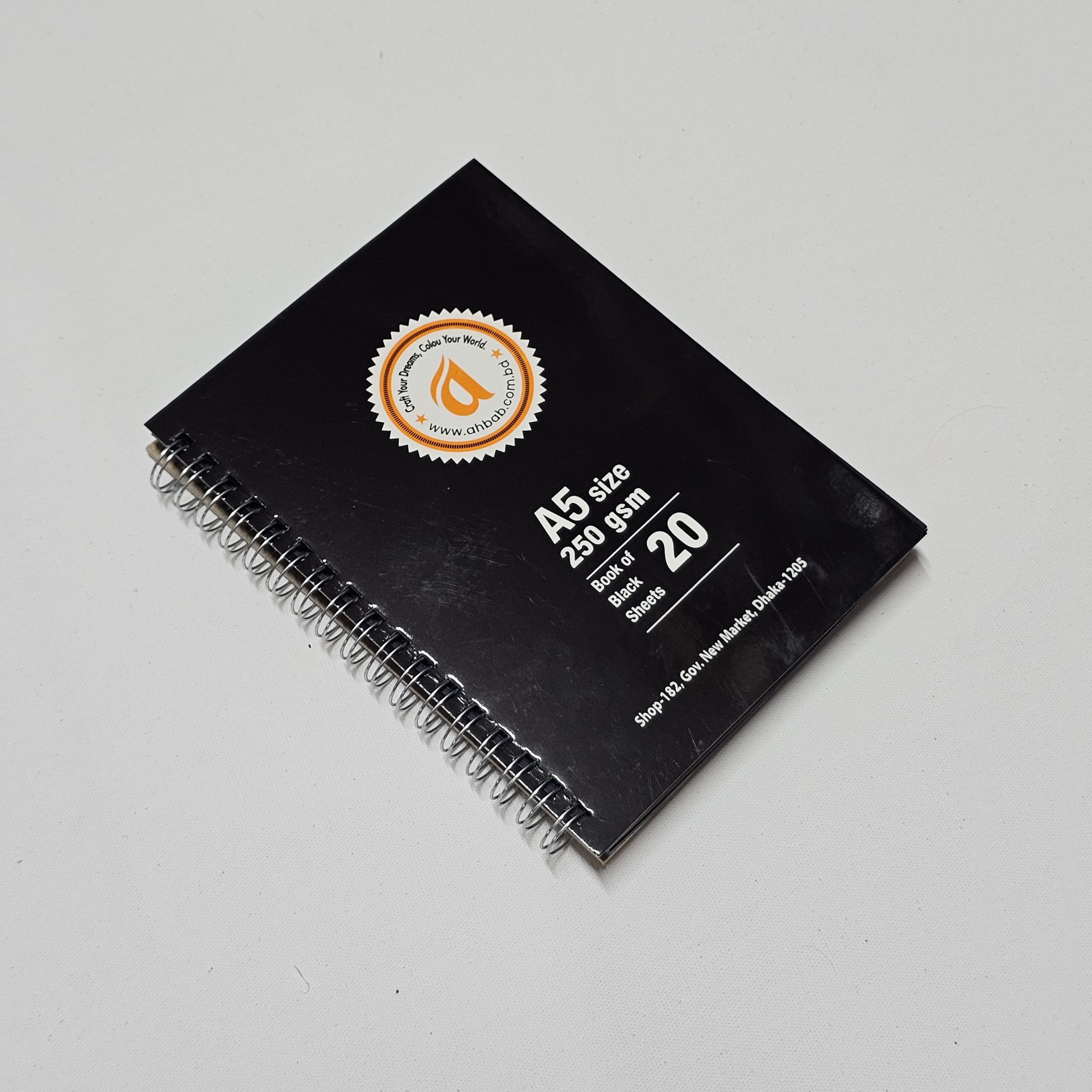 VapPOvkzrswCnsTY6Lz.jpg Ahbab Black Sketch Pad A5 - Image 1