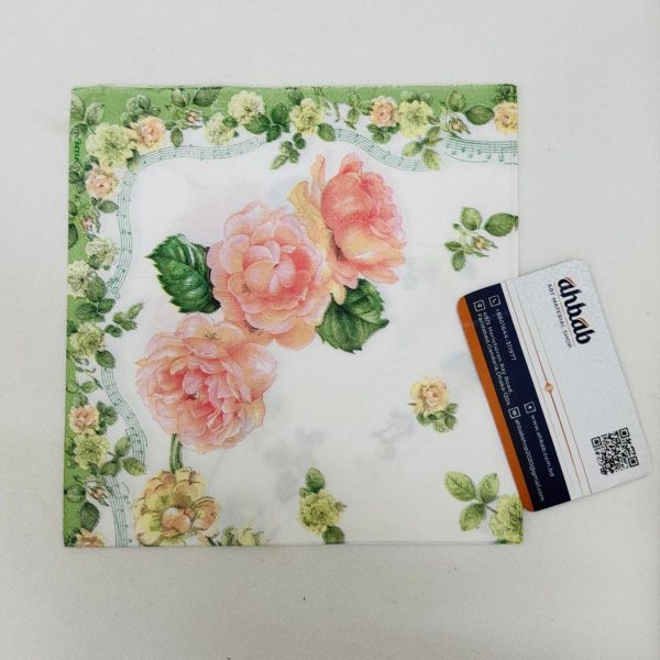 Deco Paper, Color Printed Napkins Dp: 215