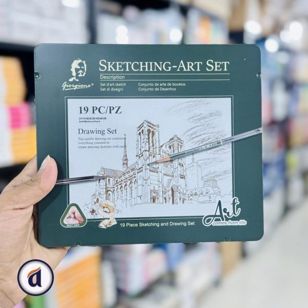 Giorgione Sketching Art Pencil Set 19pc