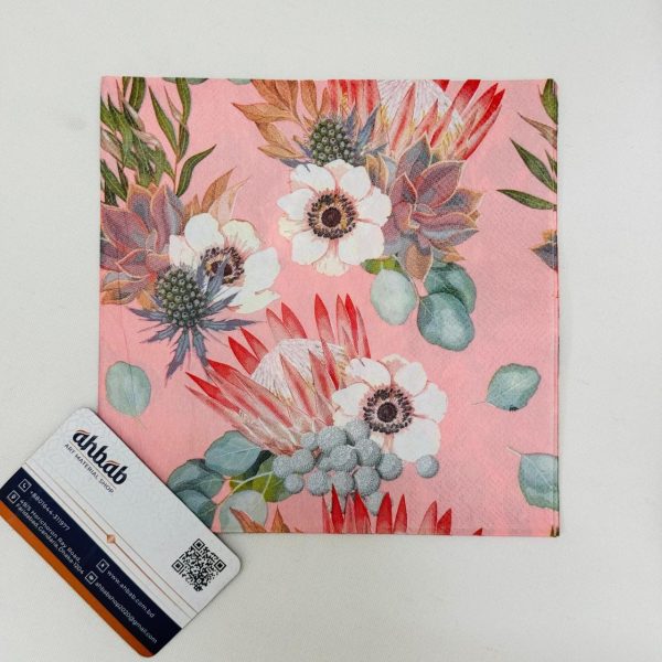 Deco Paper, Color Printed Napkins Dp: 229