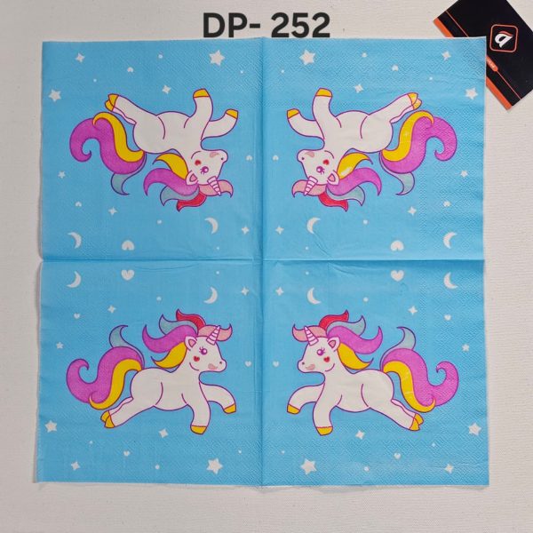 Deco Paper, Color Printed Napkins Dp: 252